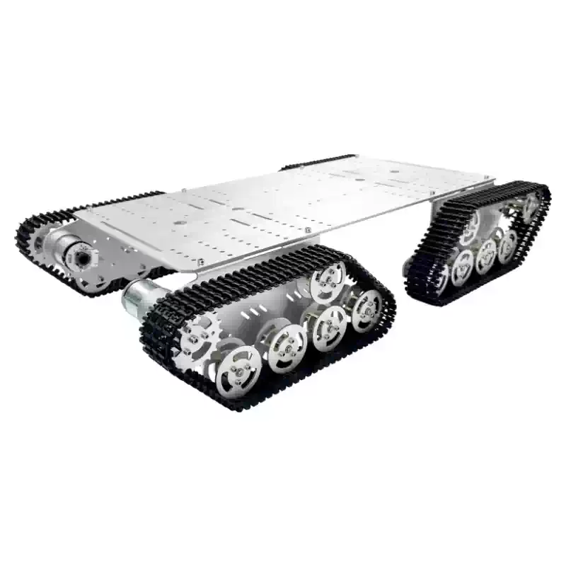 4 meghajtású fém lánctalpas intelligens robotváz