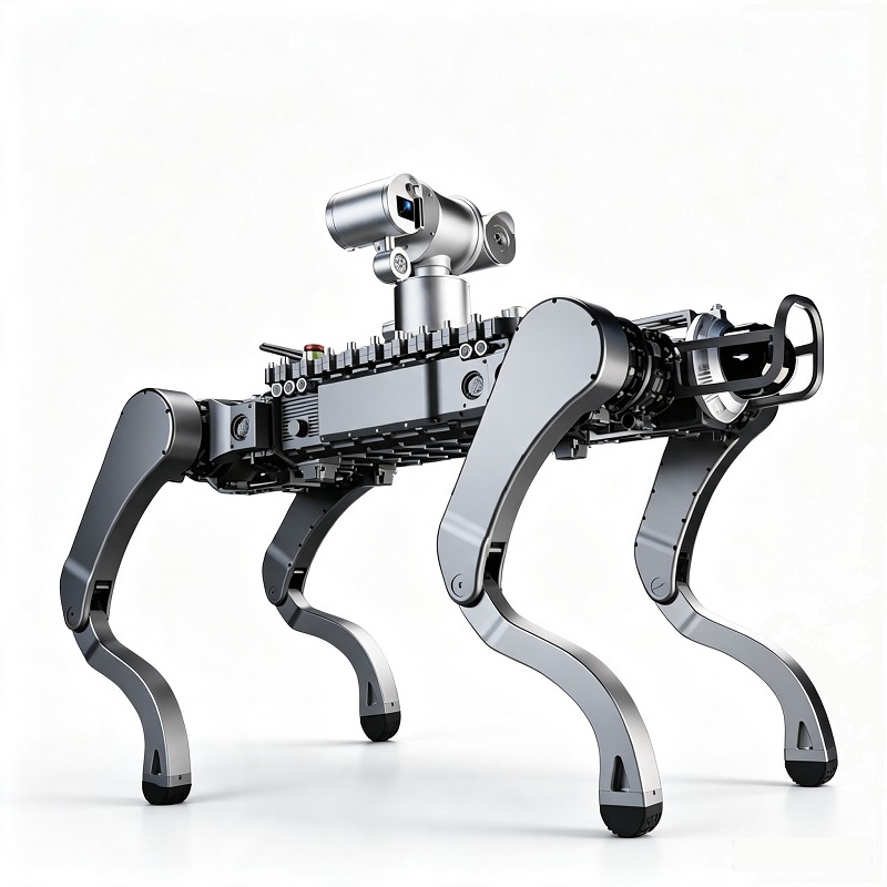 Robbanásbiztos ellenőrző négylábú robotkutya
