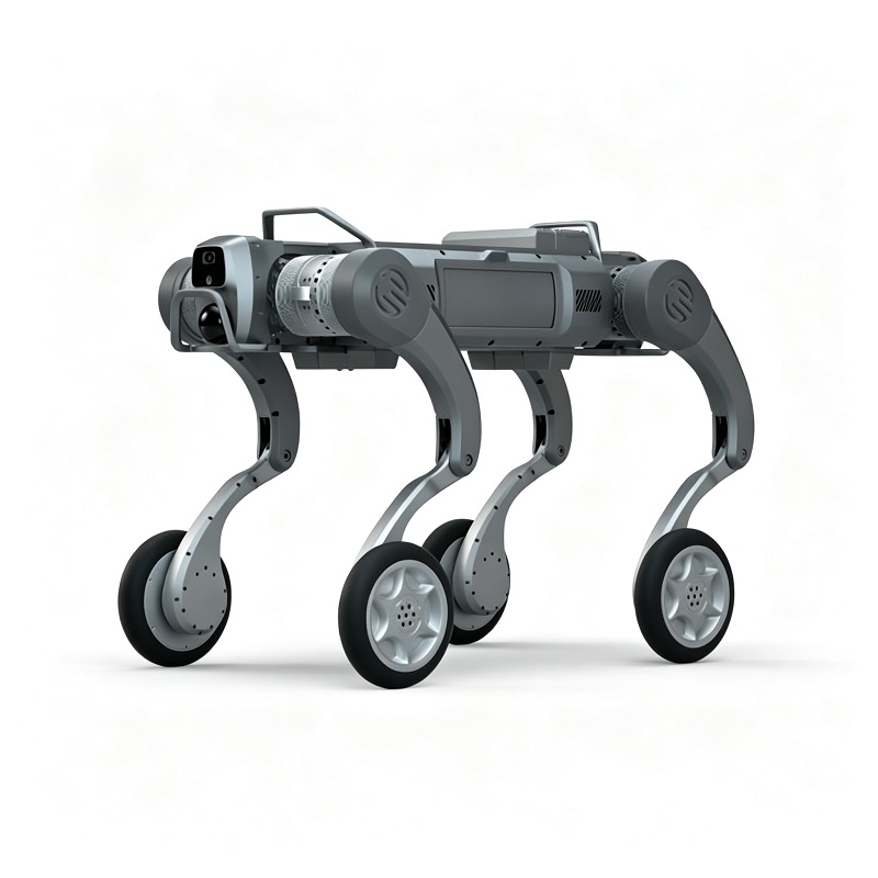 Hibrid kerék-lábú robotalváz négylábú robotkutya