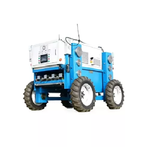 Lézeres gyomláló robot