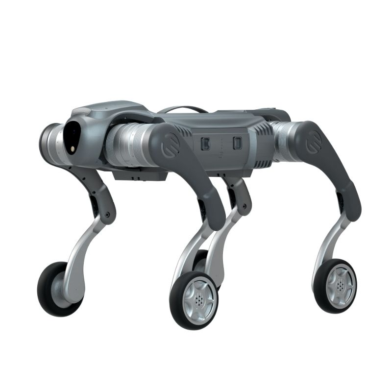 Kerekes lábú négylábú robotkutya
